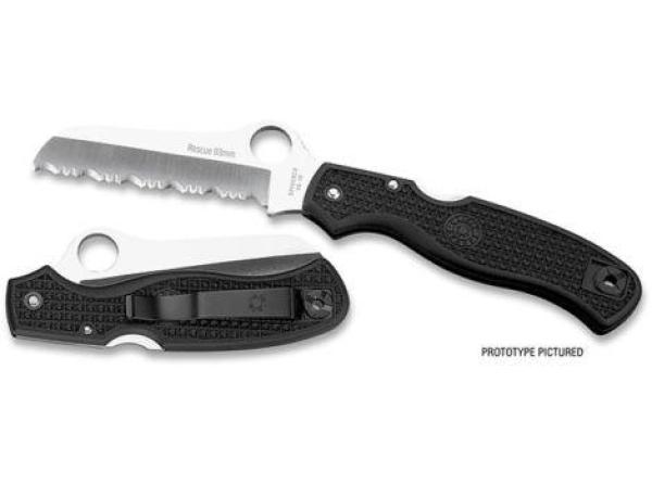 Spyderco Rescue 93mm Black