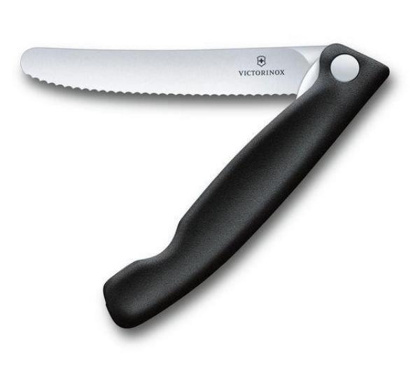 Swiss Classic Foldable Paring Knife Schwarz
